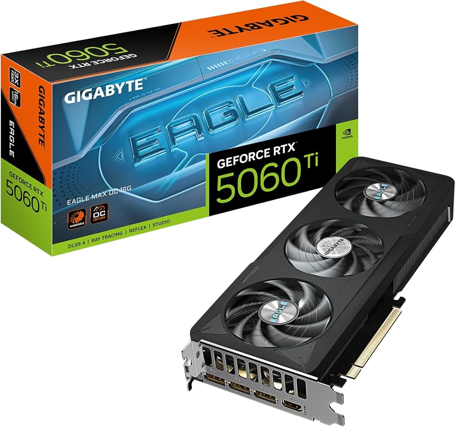 Tarjeta de video RTX 5060ti 8gb GIGABYTE eagle max